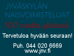 Jyväskylän Naisvoimistelijat ry logo
